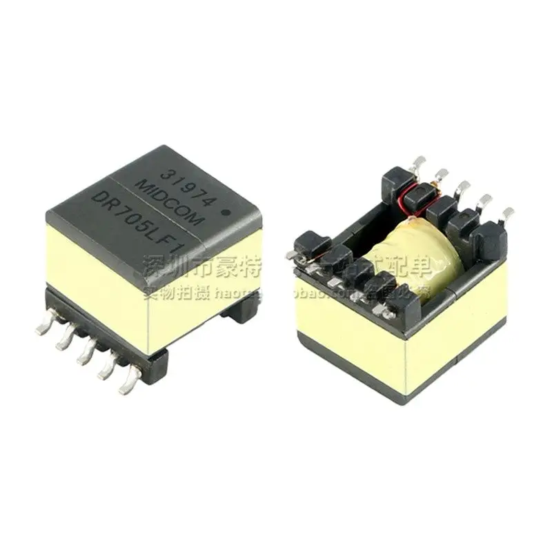 2PCS/ New imported patch 1:5 500VAC high isolation 10UH high frequency signal boost flyback transformer 31974R-LF1