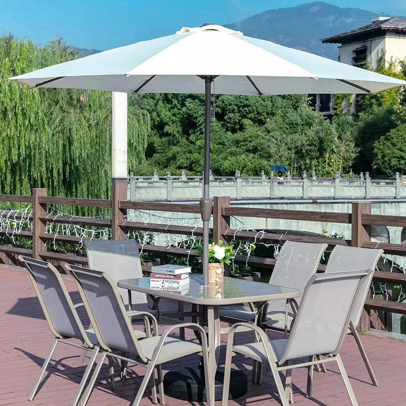 Sedie da giardino moderne con schienale sedie da giardino di lusso in stile italiano Black Park Design duro Mesas Y Sillas De Jardin mobili da