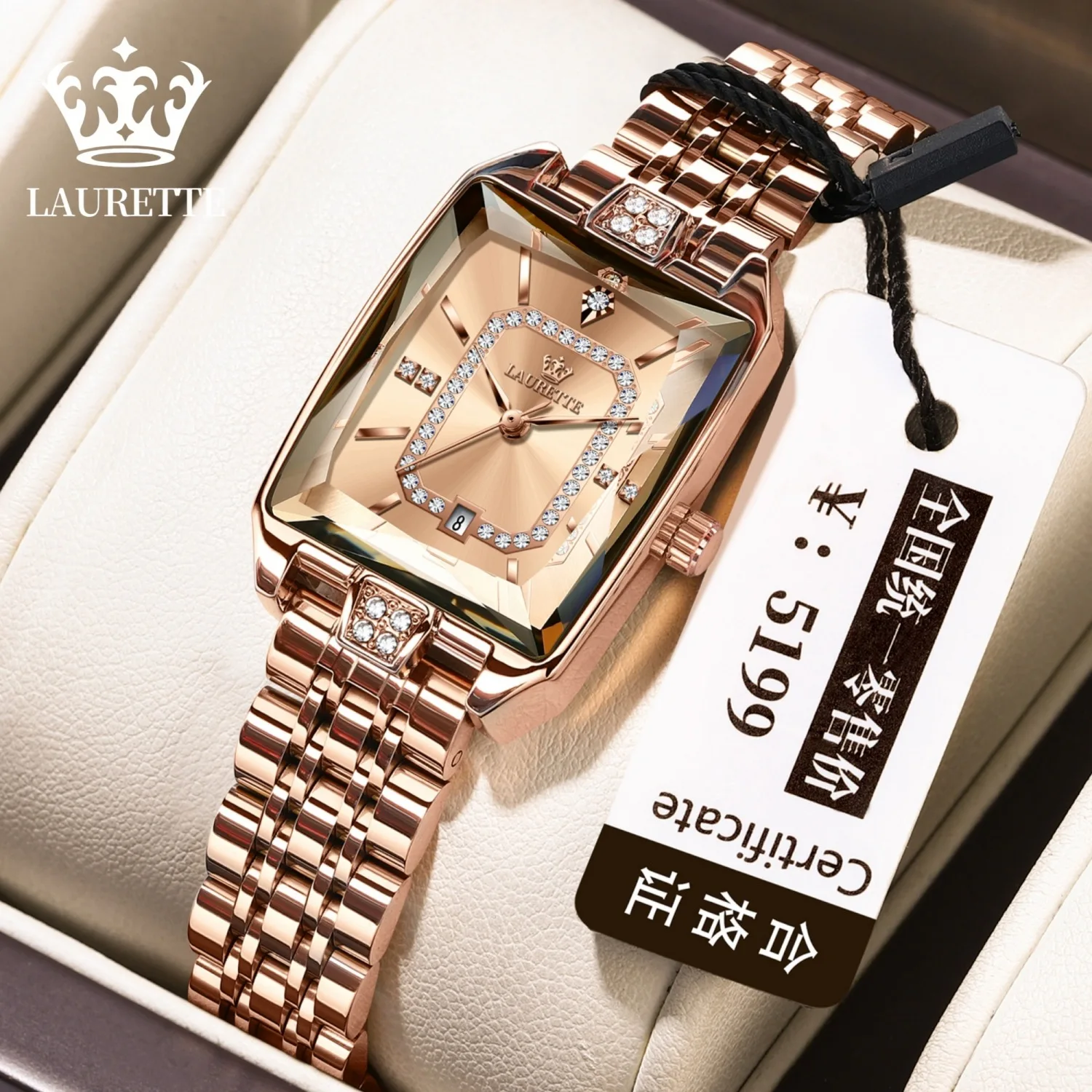 

Женские часы с квадратным браслетом для дам, наручные часы, лучший бренд, роскошный ремешок из нержавеющей стали, розовое золото, женские часы высокого качества