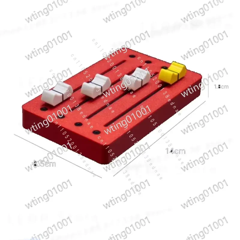 4 Channel Controller Fader String Envelope Drawing