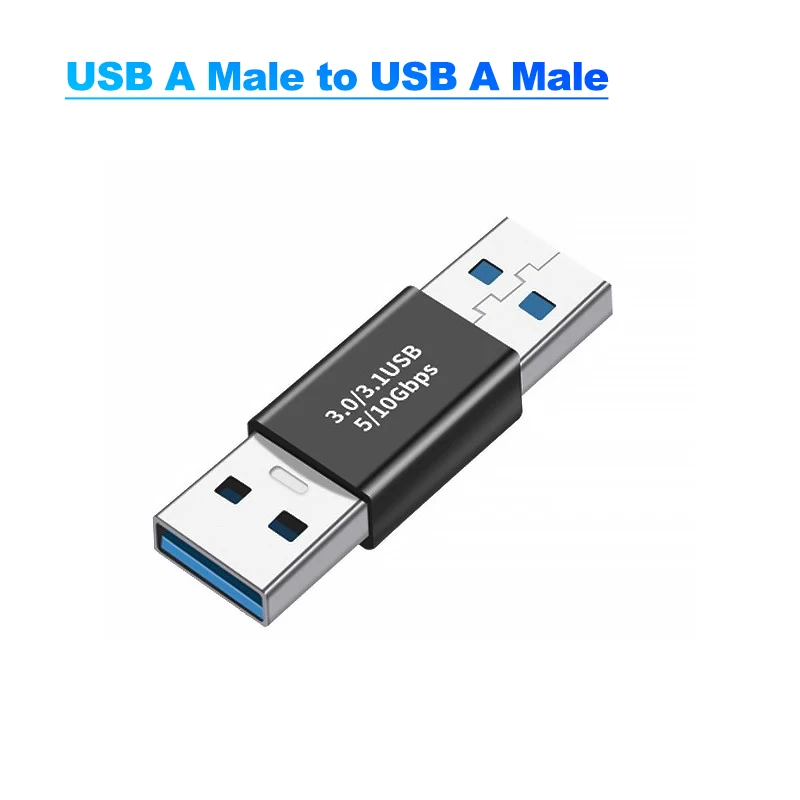 USB 3.0 Uitbreiding Adapter 10Gbps USB Type C Vrouwelijke Connector voor PC Computer Telefoon USB C Man-vrouw Uitbreiding plug Converter