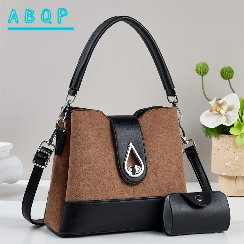 New Women's Handbag Large Capacity Luxury Fashion Women's Shoulder Bag High Quality Casual 2-piece Set Women's Bag High Quality