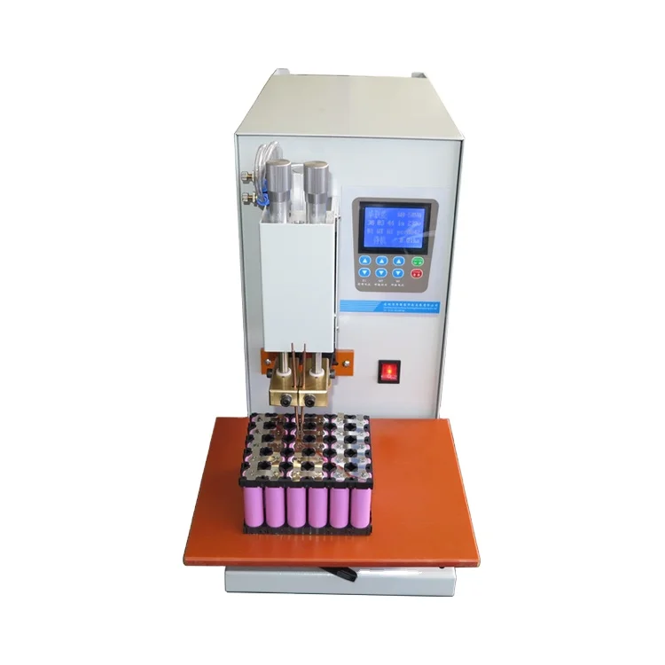 Machine à souder par points pour batterie au lithium, poste pneumatique de bureau, 220V, 18650