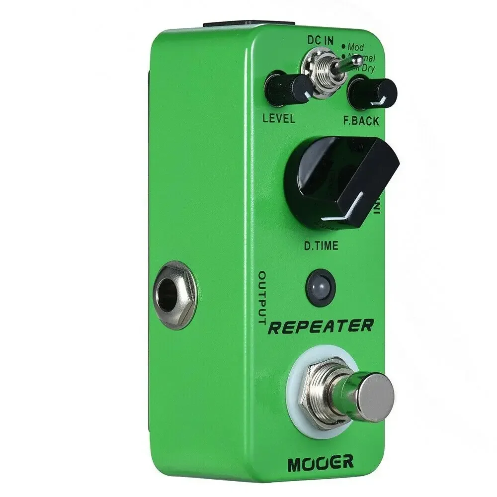 Mooer MDL1 Repeater Digital Delay Guitar Accessories 3 Working Modes Mod/Normal/Kill Dry Effect Pedal  Guitar Pedal