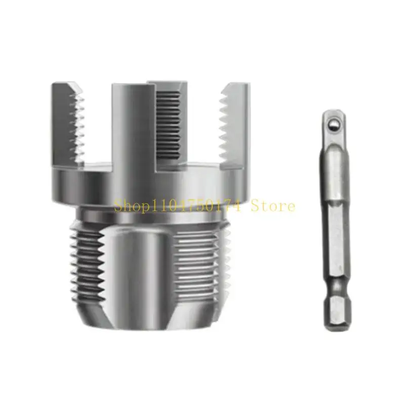 Pipe Threading Tool, PVC Pipe Threader 1'' DN25 Internal & External Pipe Threading Tool for Water Plumbing top sale