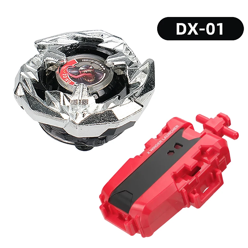 Combat Tops DX-01 Complete gevechtsset met lanceerinrichting voor epische draaiende veldslagen