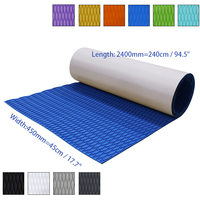 1200x410x5mm EVA Surf Surfboard Traction Pad Foam Boat Marine Flooring Decking Sheet Non-Slip Yacht Kayak Fishing Boat Flooring
