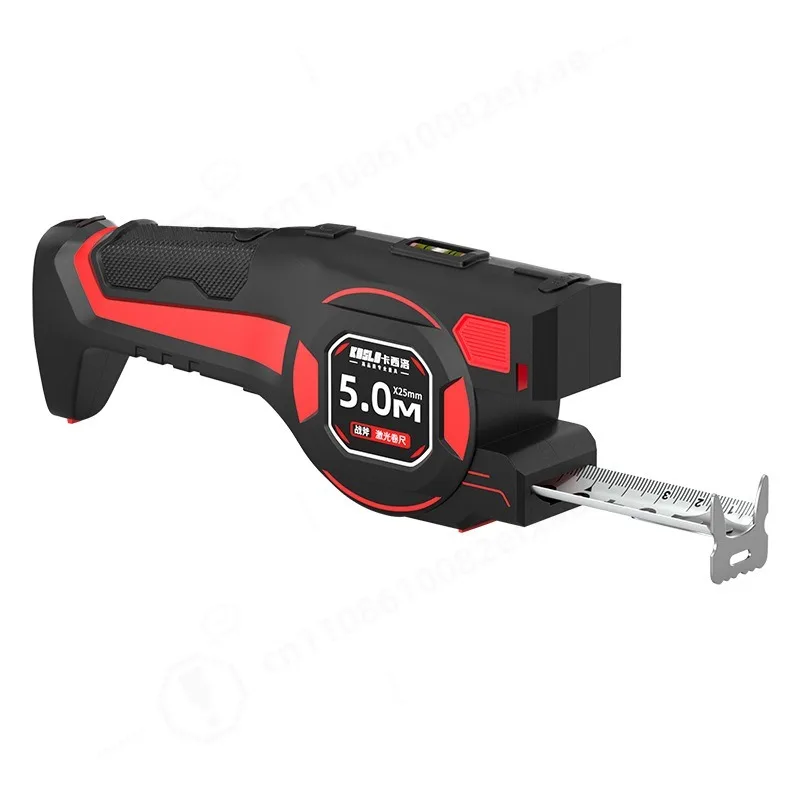 High Precision 2‑in‑1 Laser Tape Measure Laser Distance Meter Steel Tape for Indoor Decoration Construction Measuring Tool view 6