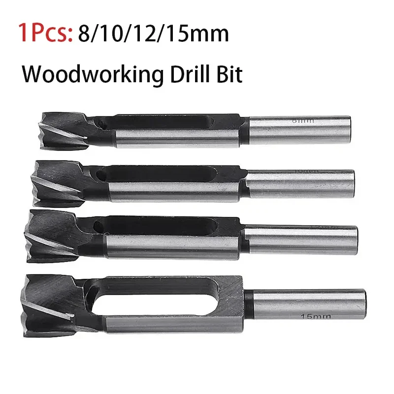 Imagem -03 - Carpintaria Brocas Cônico Espiga Vedação Plug Cortador 10 12 15 mm Haste Espiga Fabricante Barra Buraco Broca Ferramentas de Perfuração 1pc