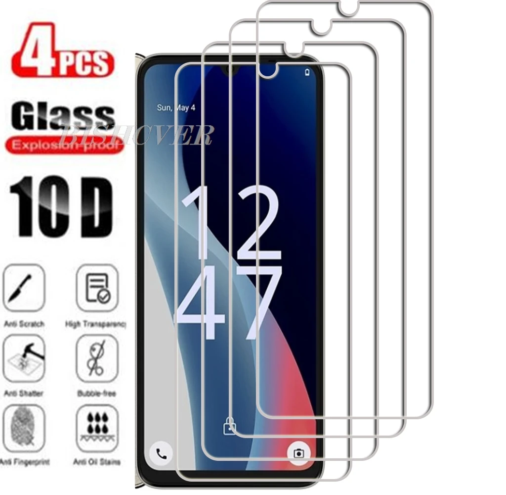4Pcs Tempered Glass FOR IIIF150 Action A5 Pro 6.88
