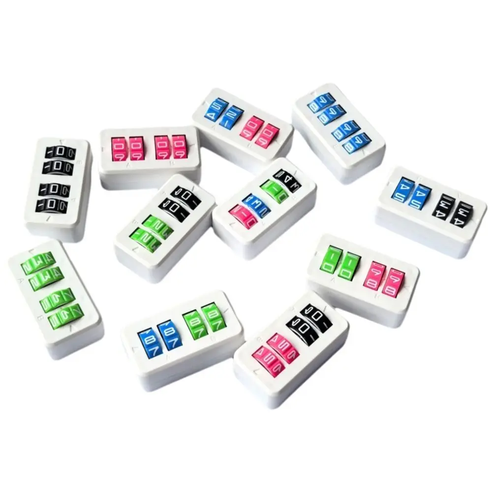 4 Digit Board Game Life Counter Adjustable Wheel Self Discipline Board Games Score Tracker Flexible Mini Scoreboard