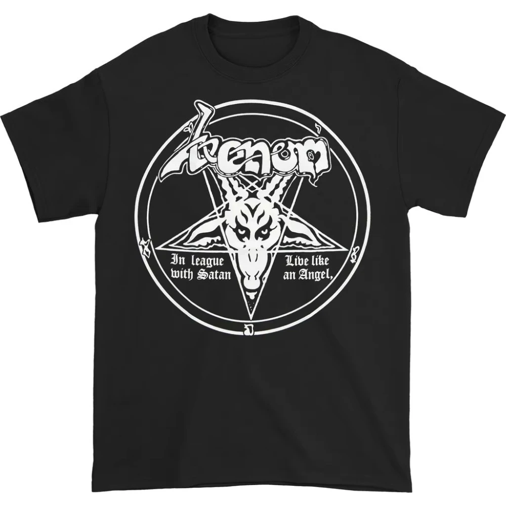 

25 Summer fashion short-sleeved cotton toxic torrent black metal band American cotton men's and women's T-shirts of high quality