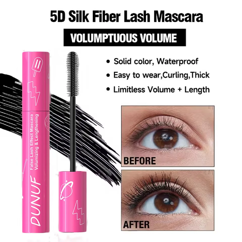 Eyelashes Lengthening Mascara Waterproof Long Lasting Silky Lash Black Eyelashes Extension Make Up Beauty Eye Korean Cosmetic