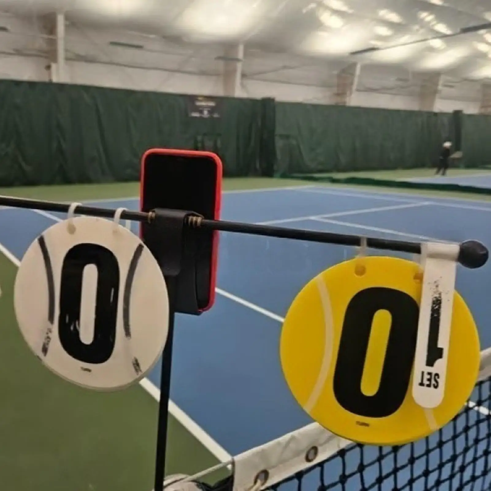 

Tennis Phone Mount Racquet View Recorder Bracket Balls Net Smartphone Mount for Fence Gym Outdoor Sports Exercise Fitness Tennis