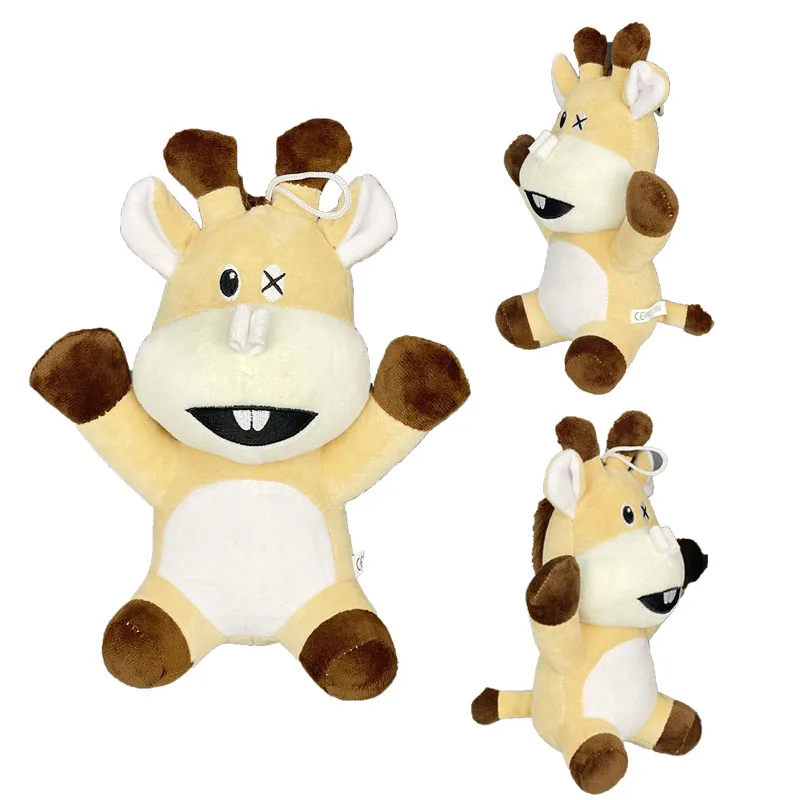 Novo 25cm em seus sonhos girafa de pelúcia boneca brinquedos, adequado para meninas saco decoração chaveiro presentes