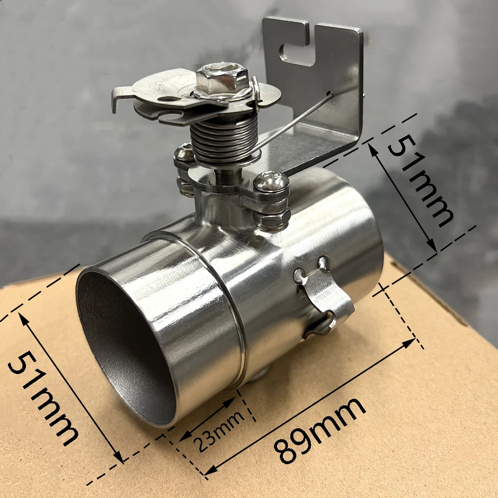 Modified motorcycle 51mm exhaust pipes the second generation Locomotive Sound with Gear adjustment switch