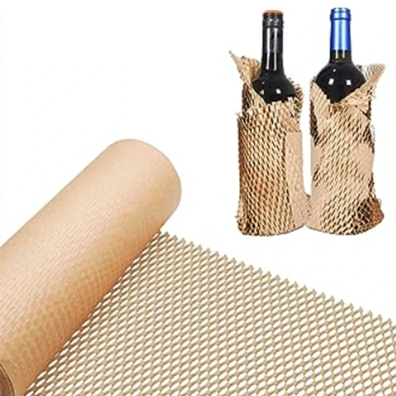 Brown honeycomb paper for packaging and transportation, packaging gifts, buffer collision, agricultural breeding