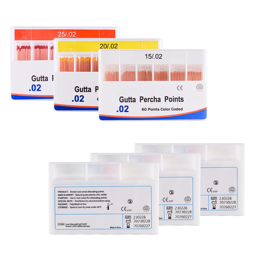 1 box Obturation Filling Gun Pen Spare Accessories Gutta Points Dental Needles Heat Plunger Gun Needle Gutta Percha Bars
