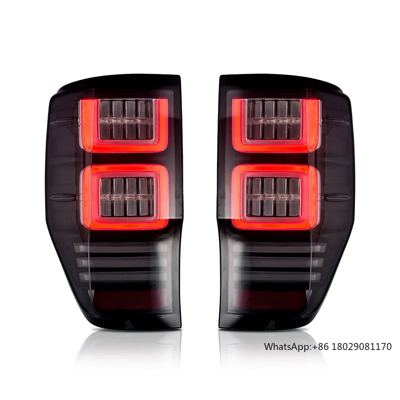 

In Stock Taillight Plug And Play Rear Lamp full LED Rear Lights For FORD RANGER 2012-2021 Modified Tail Light