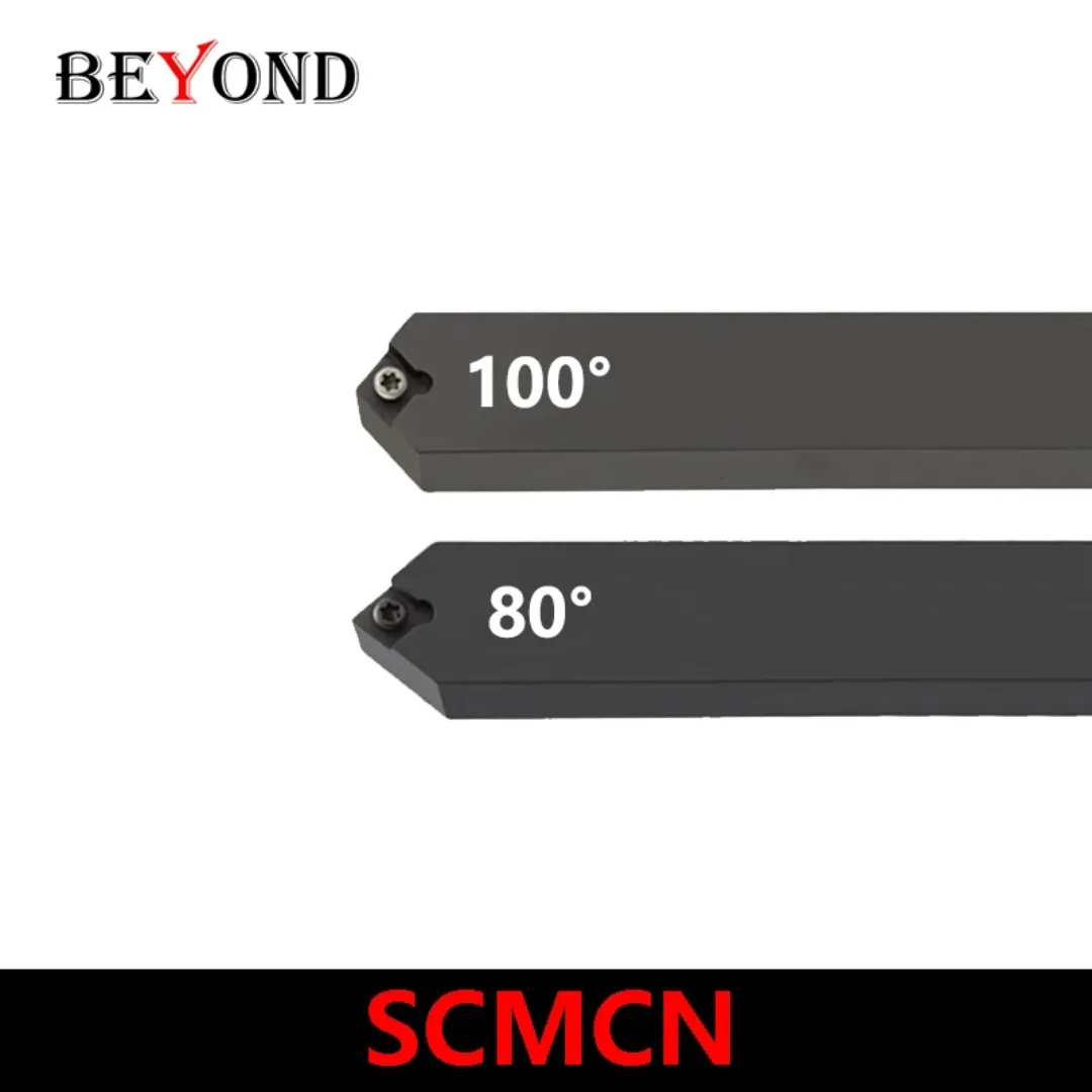 

BEYOND SCMCN-80-100 градусов SCMCN1212H09 SCMCN0808H06 SCMCN1010H06 SCMCN1616H09 SCMCN2020K12 SCMCN2525M12 Держатель токарного инструмента с ЧПУ