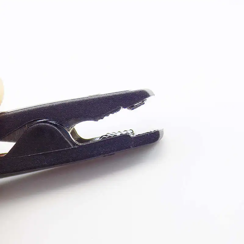 Banana plug 2mm Connector Cable Crocodile Insulated Alligator Clip Test Probes Adapter Multimeter Alligator Pen Female Test D6