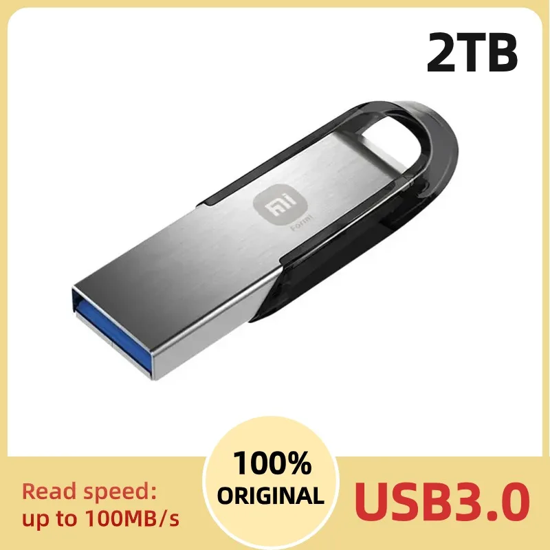 고속 휴대용 SSD 메모리 USB 스틱 플래시 디스크, Pc용 USB 3.0 펜 드라이브, 2TB 금속 펜 드라이브, 1T USB 플래시 드라이브, 512G USB 3.0