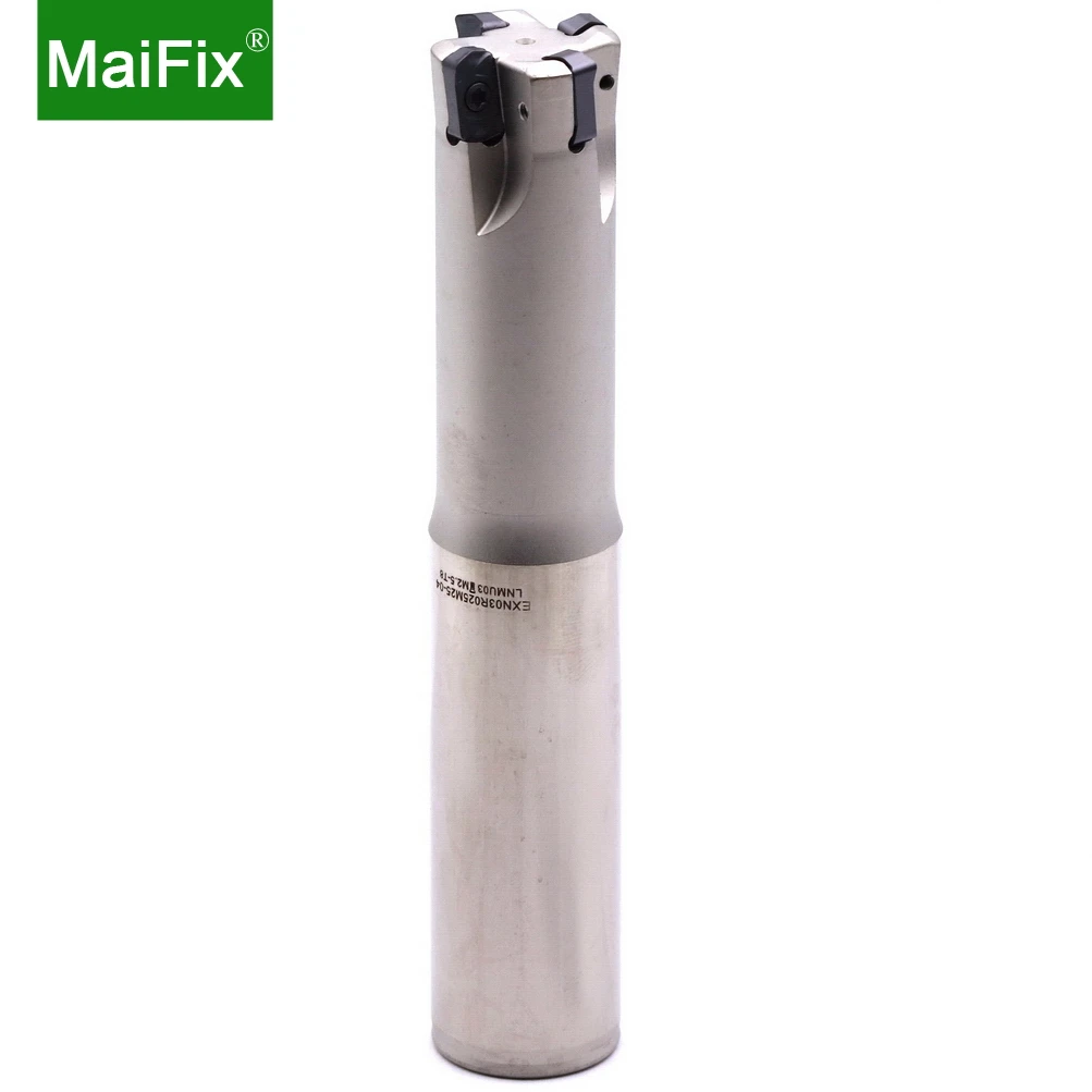 Imagem -05 - Maifix Exn03r Cnc de Alimentação Rápida Máquina Torno Indexável Shank Lnmu Duplo Lado Carboneto Inserção Final Fresa