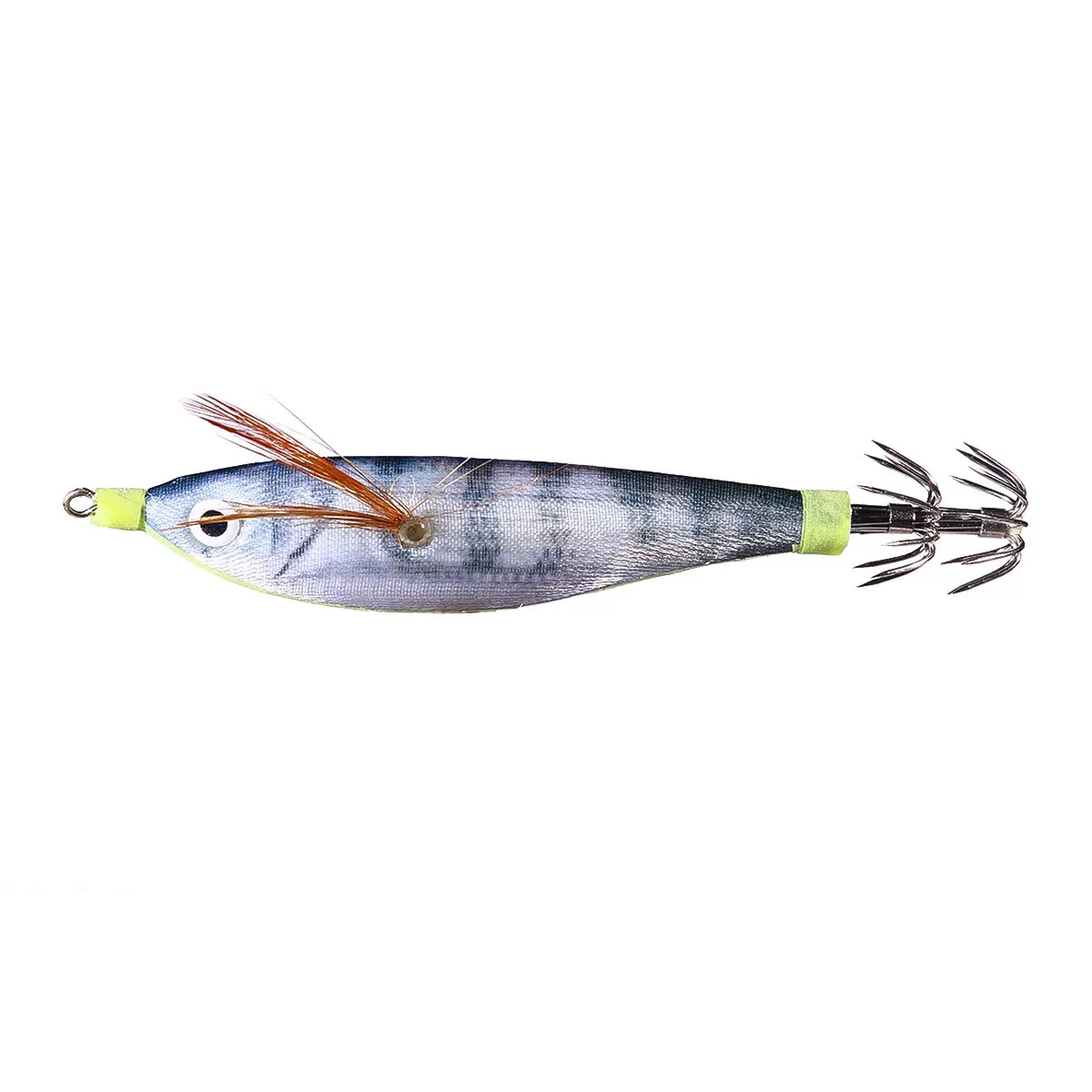 Leuchtender Tintenfisch-Köder für das Meeresangeln – Horizontale Holz-Garnelenköder-Box für verbesserte Nachtangeln – Detail 3