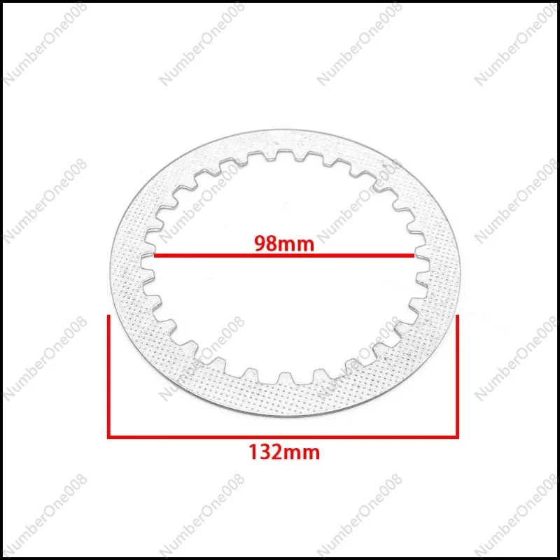 Universal Motorcycle Clutch Friction Plates Paper Base Fiber Disc Set for YZF-R6 GTS1000  Models High Performance Replacement