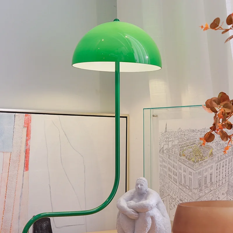 

Medieval jadeite bean sprouts lamp floor lamp Danish designer adjustable living room sofa bedroom study bedside lamp