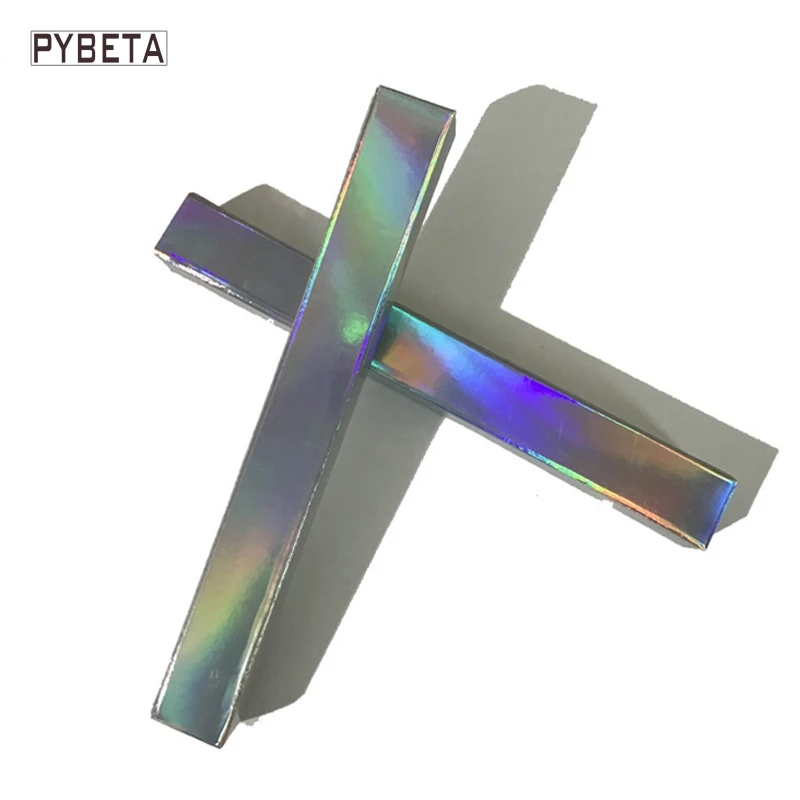 

100pcs- L*W*H. 1.5*1.5*14cm Silver Eyeliner Packaging Paper Box Lipstick Pen Package box