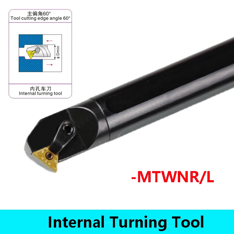 LIHAOPING Internal Turning Tool S16Q S20R S25S MTWNR16 CNC Lathe Cutting Tools S20R-MTWNR16 MTWNR Boring Bar Carbide Insert TNMG