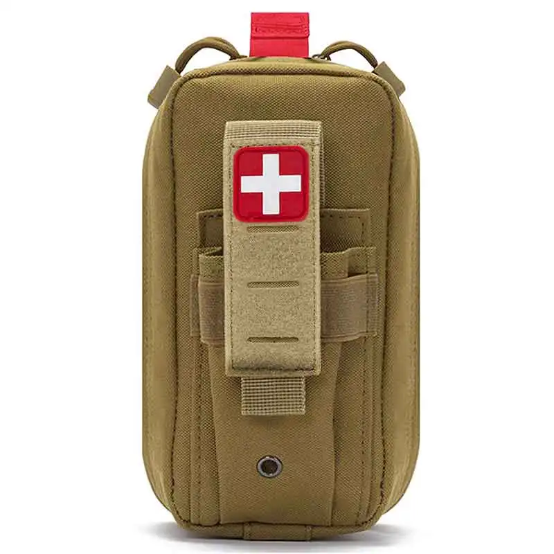 Upgrade Laser Cut Ifak Pouch with Tourniquet Holder, Molle Medical Pouch, Tactical Molle EMT Belt First Aid Pouches for Medic