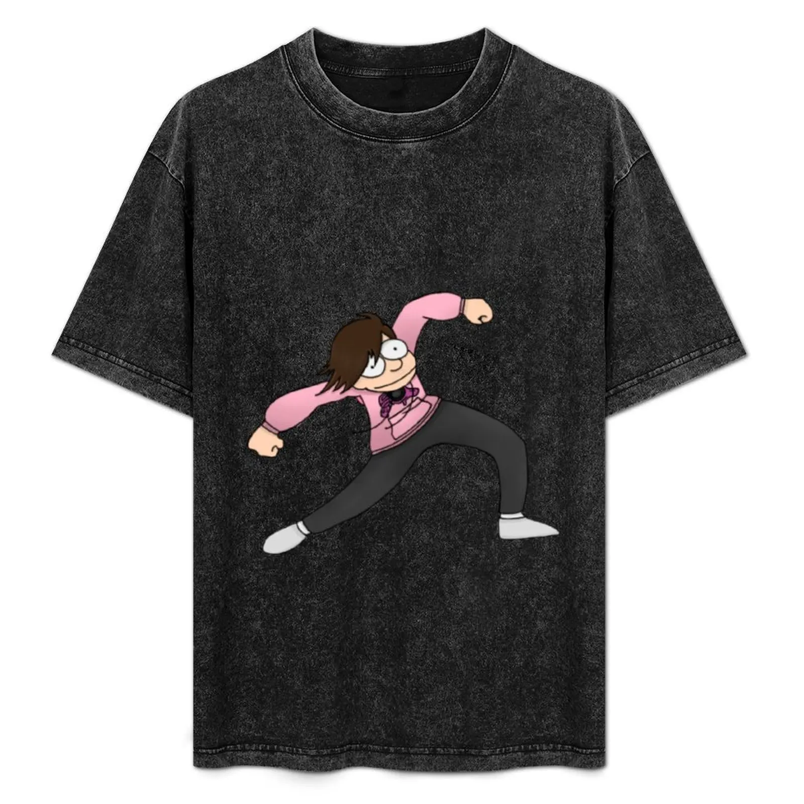 

imallexx krumping T-Shirt Casual Basic Street Style T-Shirt