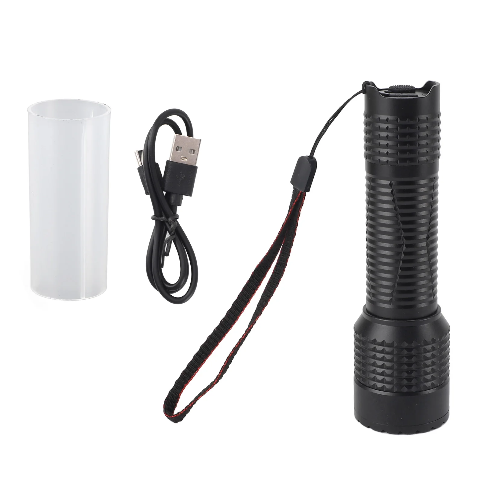 

ZK40 UV Black Light Flashlight 365nm LED with Filter Mini UV Torch for Pet Urine Detection Resin Curing