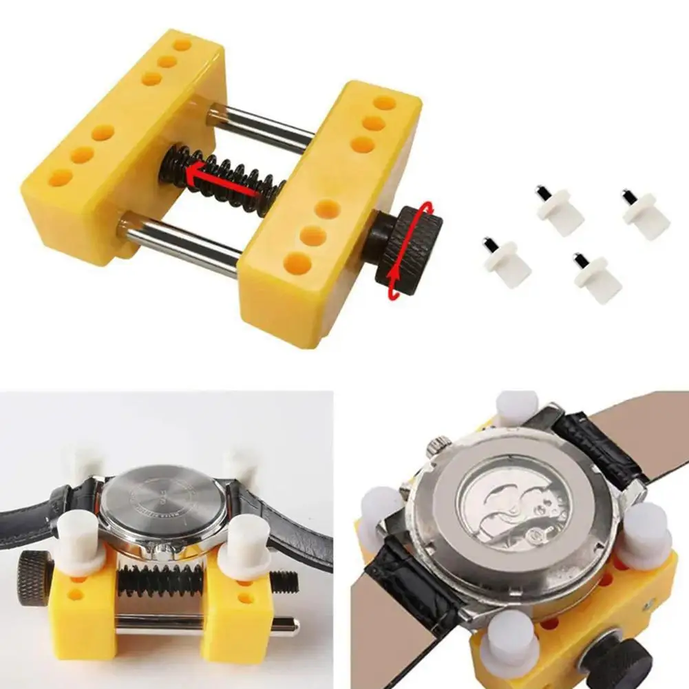 Watches Repair Tool Watch Case Holder Fixing Holder Tool Case Watchmaker Watch Round Repair Base Bracket Square Case Stand A5F9