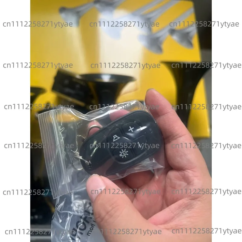 Six Tube 36 Tone 24 Volt Car Music Horn Truck Electronically Controlled Gas Horn Metal Tube Music Gas Horn