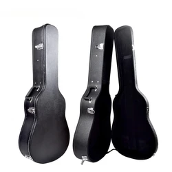 Stringed Instruments Accessories Hard-shell Guitar Case 41inch Guitar Carry Case Acoustic Guitars With Key Lock