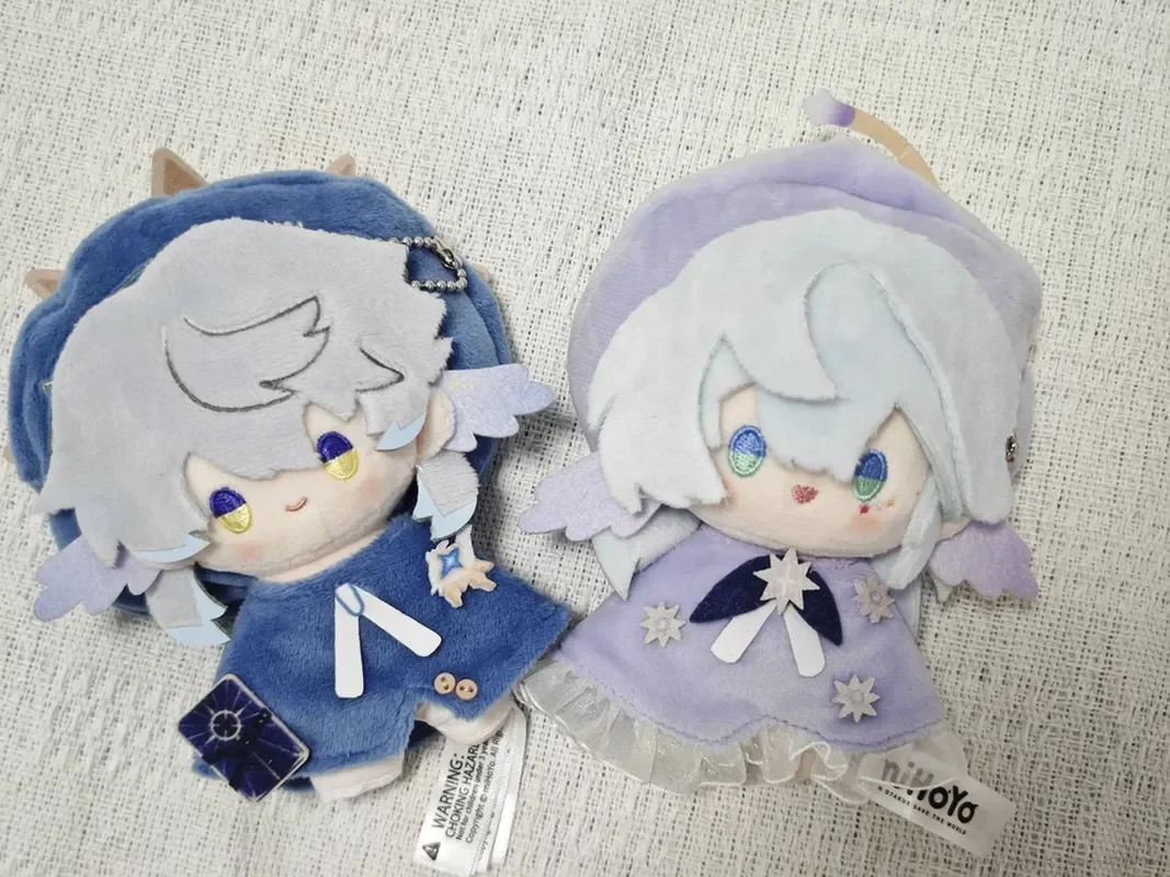 MiHoYo Honkai Star Rail Plush Doll Pendant Cute Topaz Argenti Soft Stuffed Keychain Hanging Ornament For Game Fans Collectible