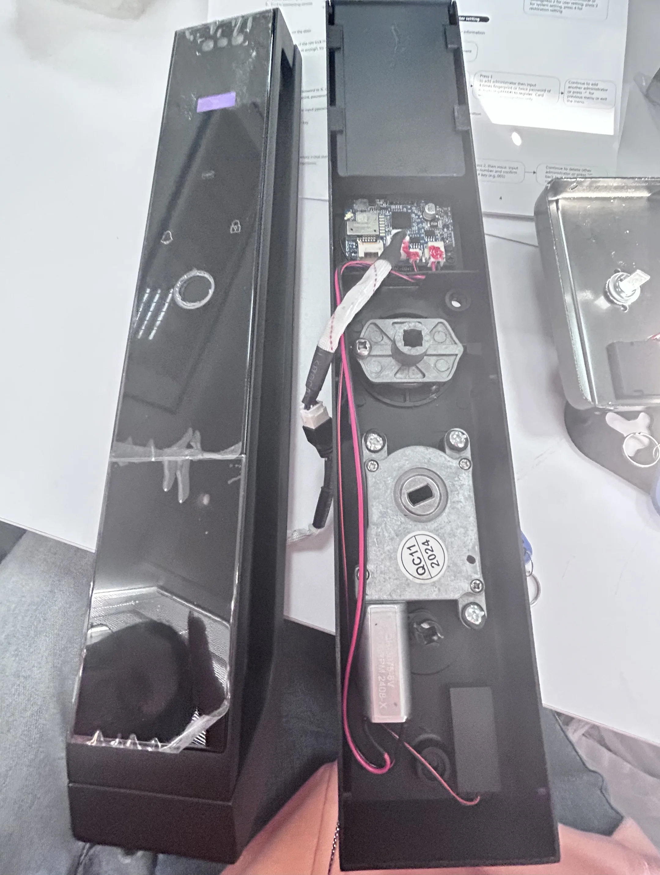 Tuya WiFi Smart Door Lock Intelligent Lock Door Face Recognition Door Lock With 6068 Mortise