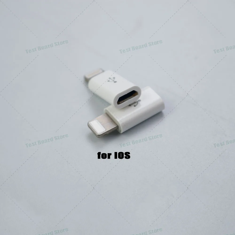 1Pcs mini ios adapter lightning male to micro female OTG adapter iPhone charging transfer data conversion head for iPhone 14/13