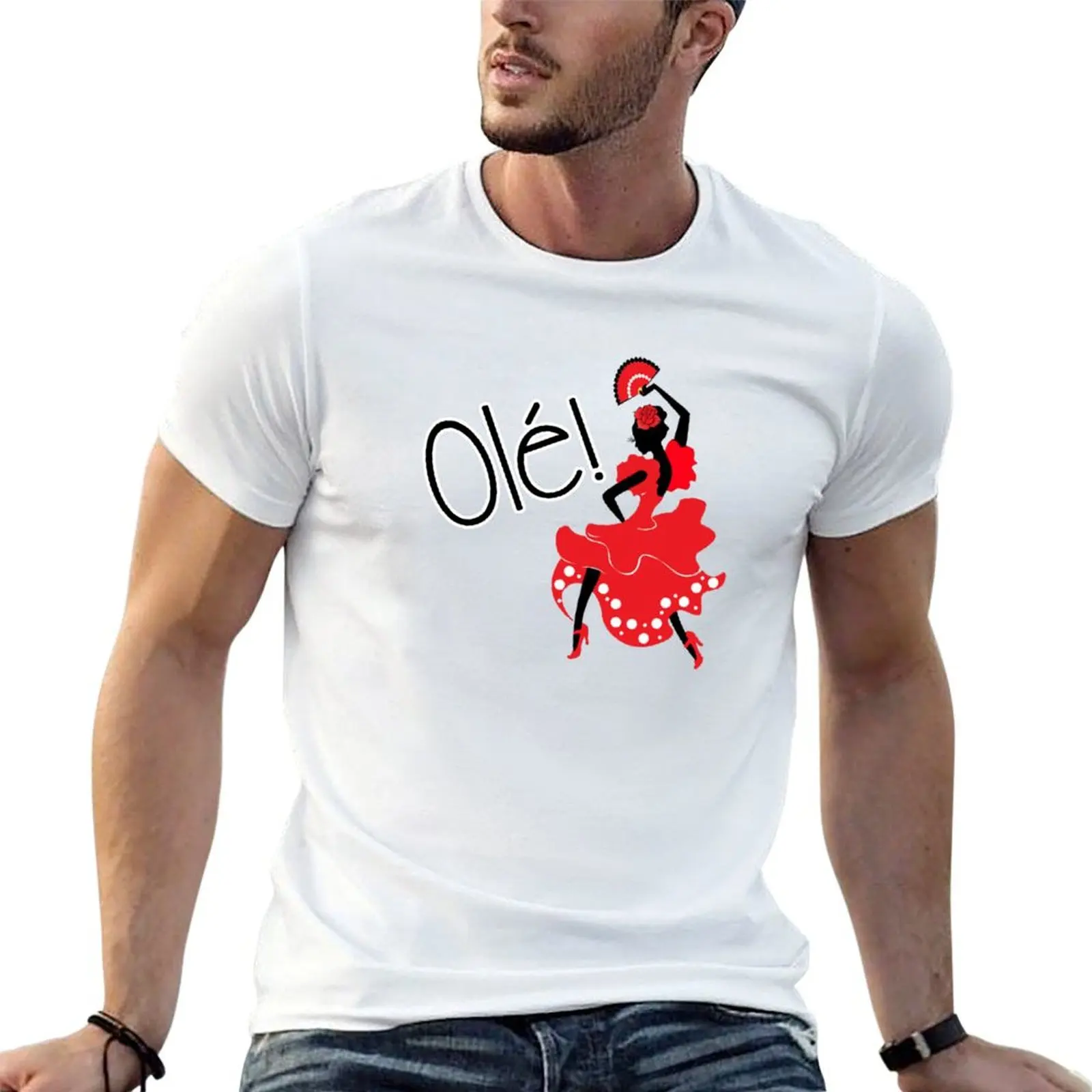 

man t shirts T-Shirt shirt Flamenco man for g t men Dancer Spanish Ole for