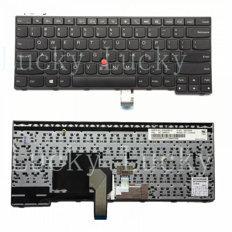 

f 01X6101 FOR Lenovo Thinkpad E450 E450C E455 E460 US English Keyboard