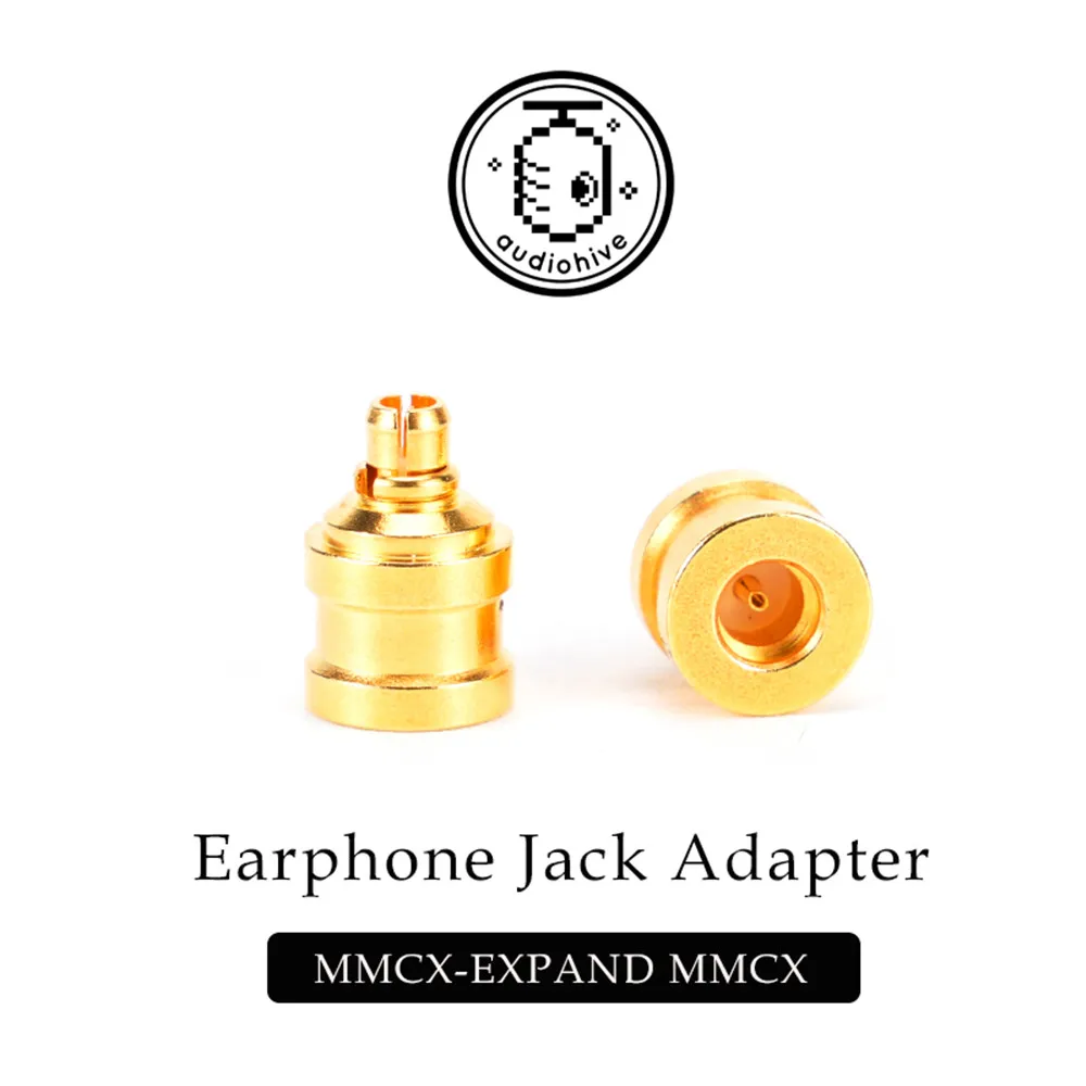 Audiohive MMCX TO MMCX Earphone Jack Adapter Integrated pin adapter upgrade cable adapter for N5005 IE300 IE600 IE900