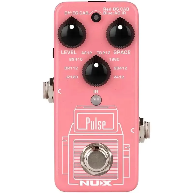 

NUX Pulse Mini IR Loader Recording Analog Effects Pedal Electric Guitar Electric Box Guitar Bass Universal NSS-4 Guitar Pedal