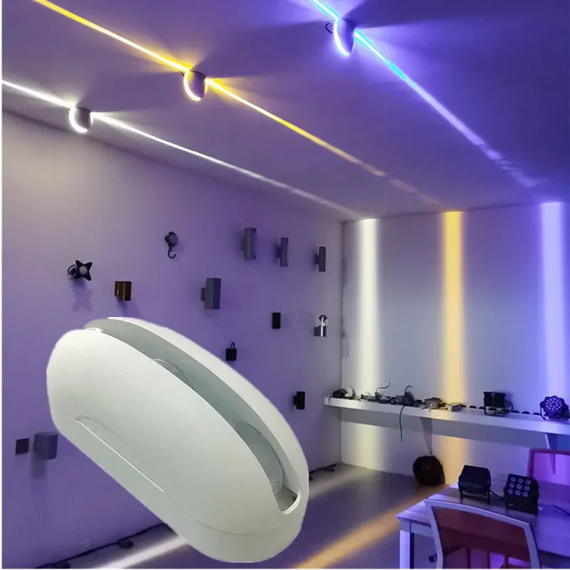 18w Window Sill Light Outdoor Window Frame Lights Contour Lamp Tunnel Led Full Color Projection Wall Lighting Hotel Corridor