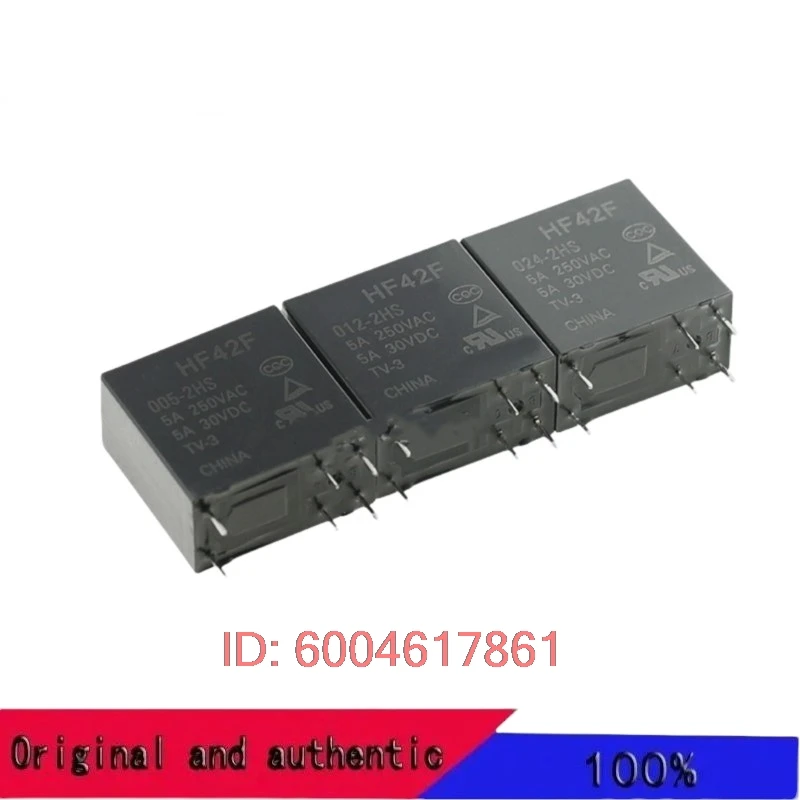 

20 шт. 100% новые оригинальные реле HF42F-005-2HS, HF42F-012-2HS, HF42F-024-2HS, 5А, 6-контактные, HF42F-005-2HST, HF42F-012-2HST, HF42F-024-2HST