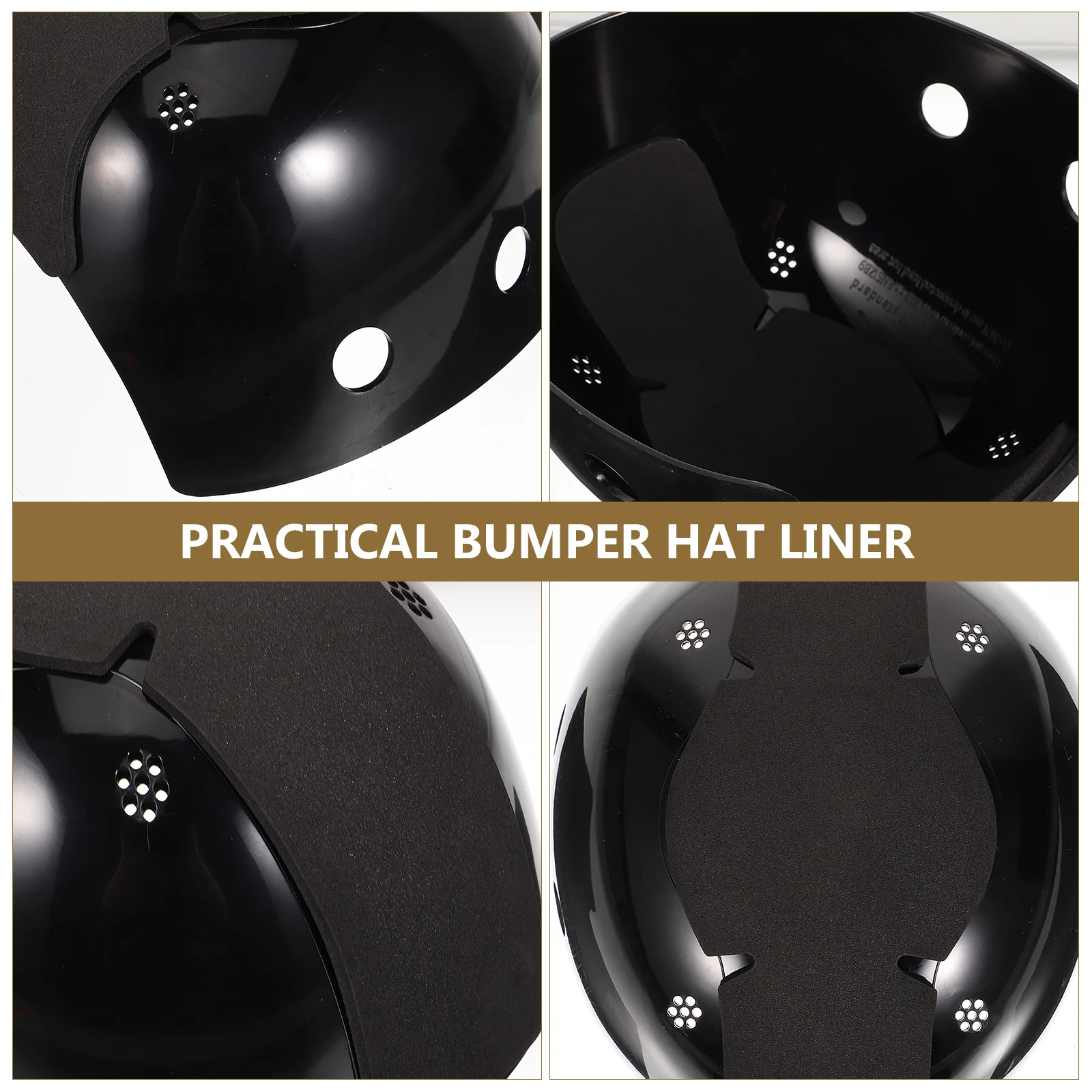 

Practical Insert Liner Hat Liners Baseball Detachable Crash proof Shell Anti collision Abs Work Protective Sports Outdoor Bump
