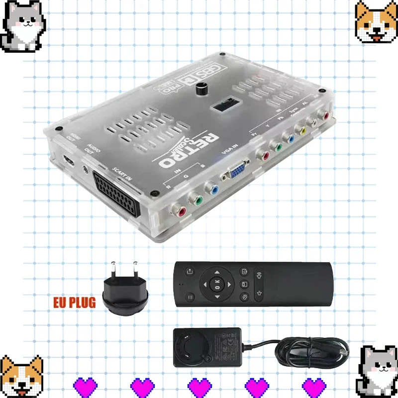 GBSC Pro GBS Control Scart RGBS YPbPr VGA Composiet (AV) SV naar HDMI Video Auido Converter voor Retro Game Consoles