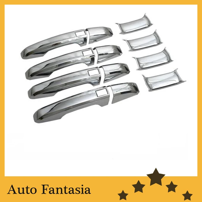 

Chrome Handle Cover with Keyless Access and Inner Door Surround Trim Combo- for Range Rover Evoque